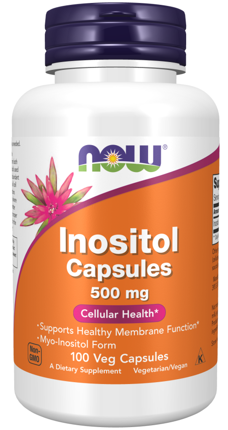 NOW Inositol 500mg 100vc