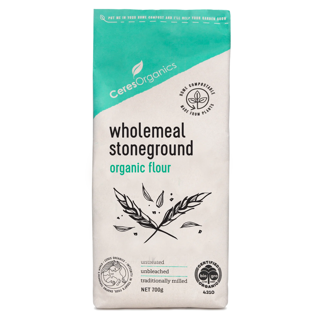 Organic Wholemeal Stoneground Flour 800g
