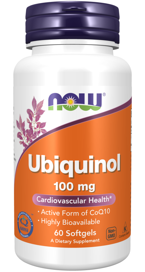 NOW Ubiquinol (Kaneka Ubiquinol) 100mg