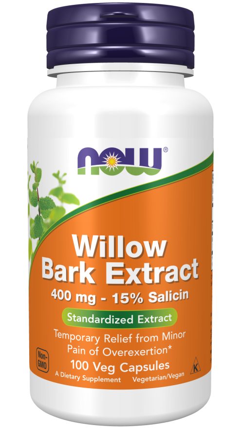 NOW Willow Bark Extract 400mg 100vc