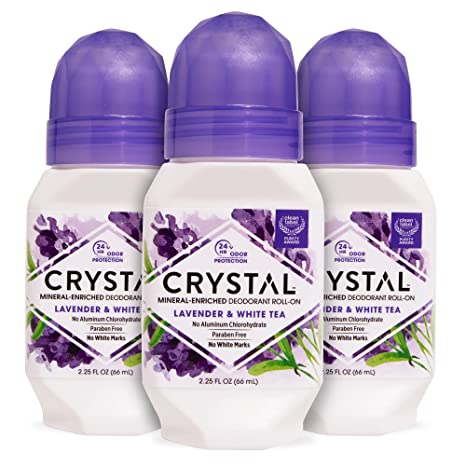 Crystal Essence Deo Lavender/White Tea 66ml