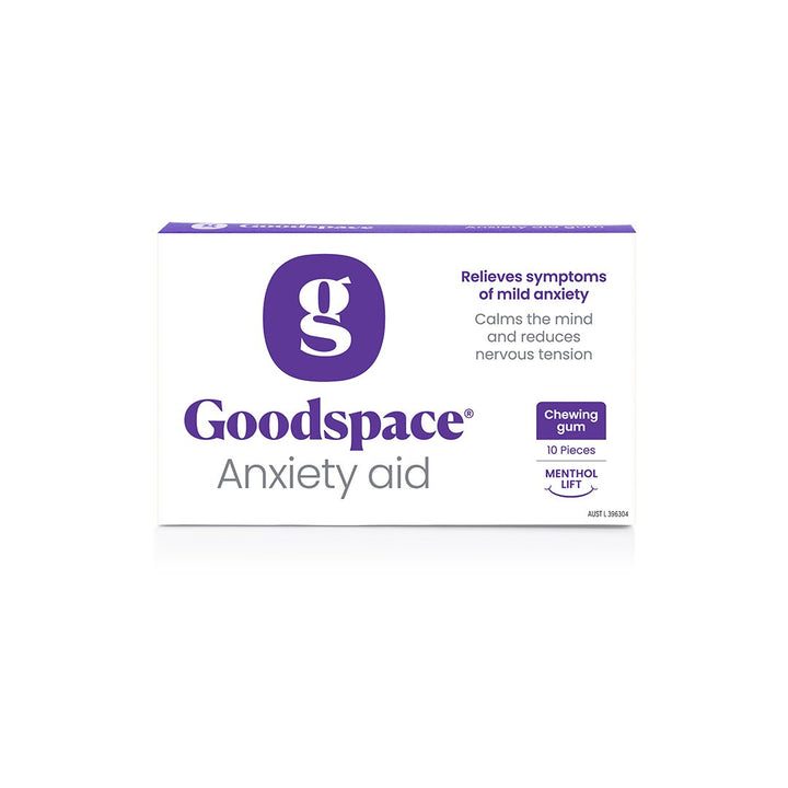 Goodspace Anxiety Aid Chewing Gum 10 Pieces