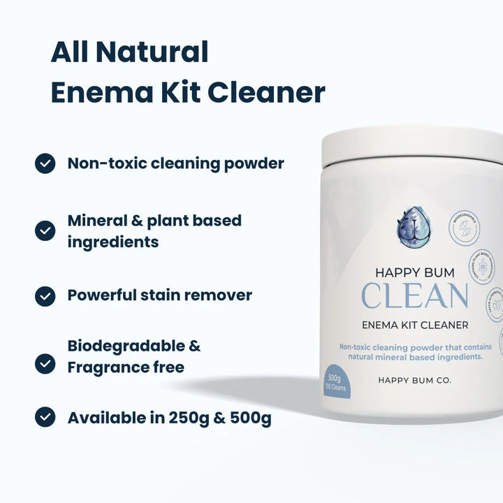 Happy Bum Enema Kit Cleaner 250g