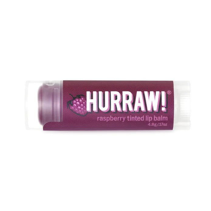 Hurraw! Lip Balm Raspberry Tinted
