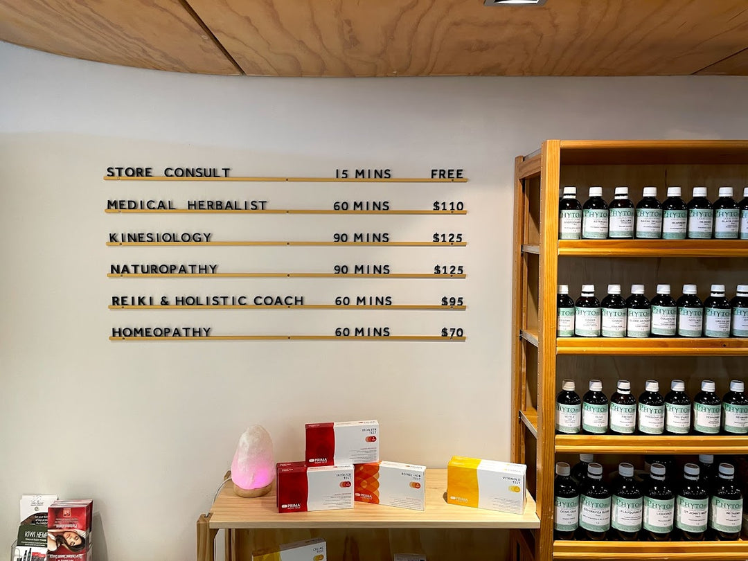 in-store menu