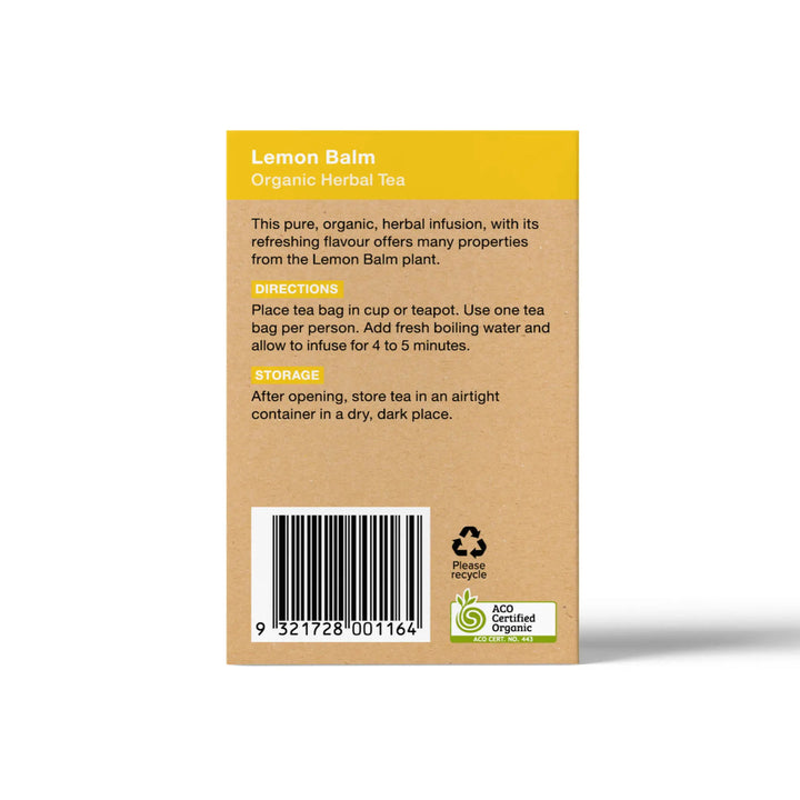 Lemon Balm Tea 25 Bags