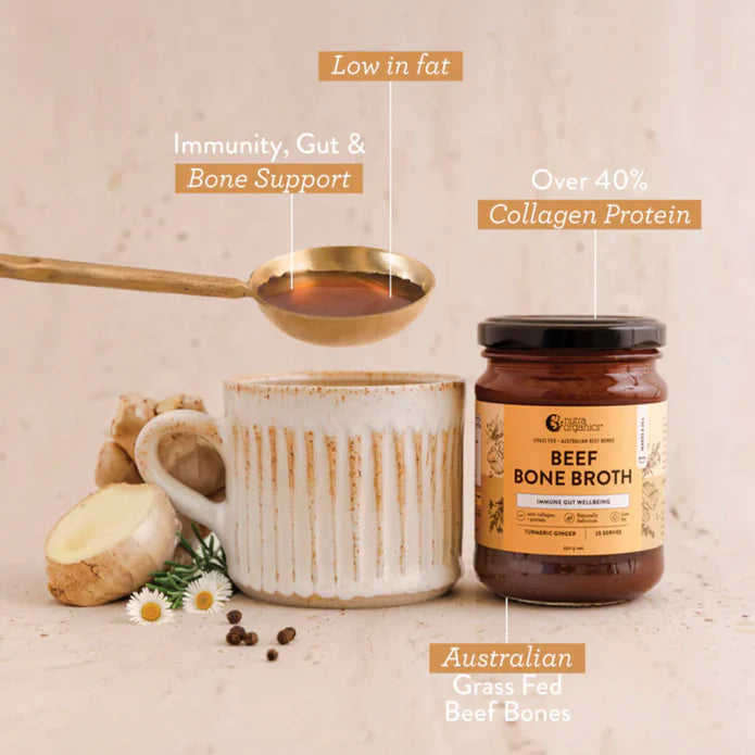 Nutra Organics Beef Bone Broth Concentrate 250g