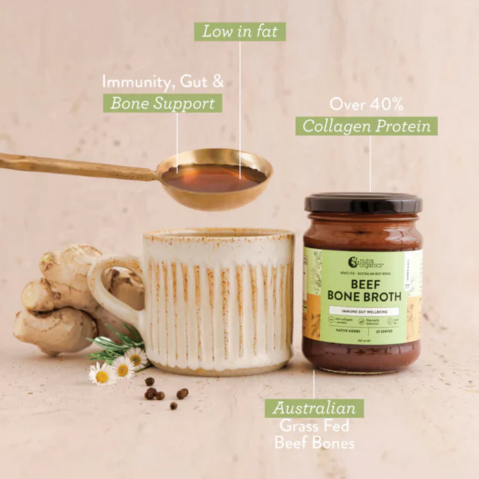 Nutra Organics Beef Bone Broth Concentrate 250g