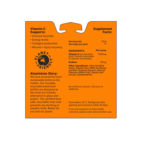 Poten-C Liposomal Vitamin C 1000mg 225ml