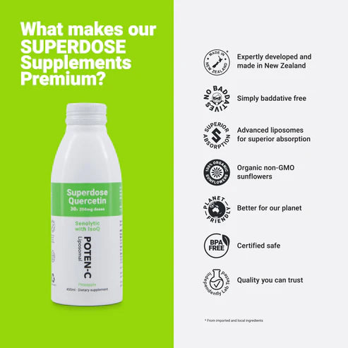 Poten-C Liposomal Quercetin 250mg 75ml