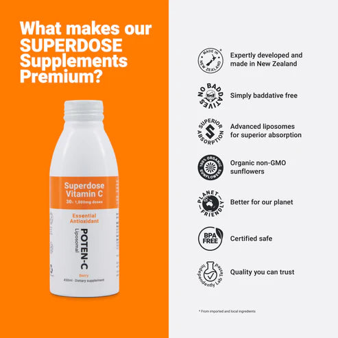 Poten-C Liposomal Vitamin C 1000mg 75ml