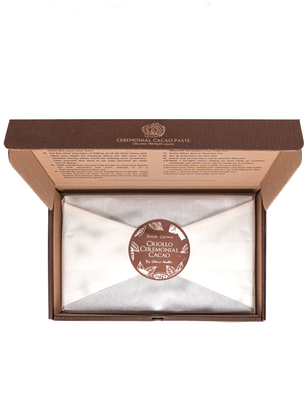 Raw Ceremonial Cacao Paste Blocks 1Kg