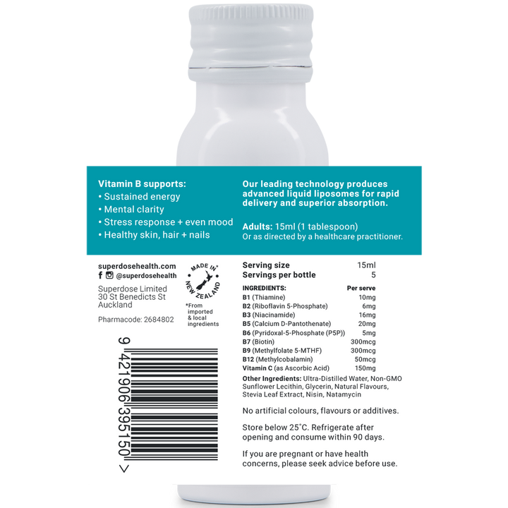 Superdose Liposomal Vitamin B