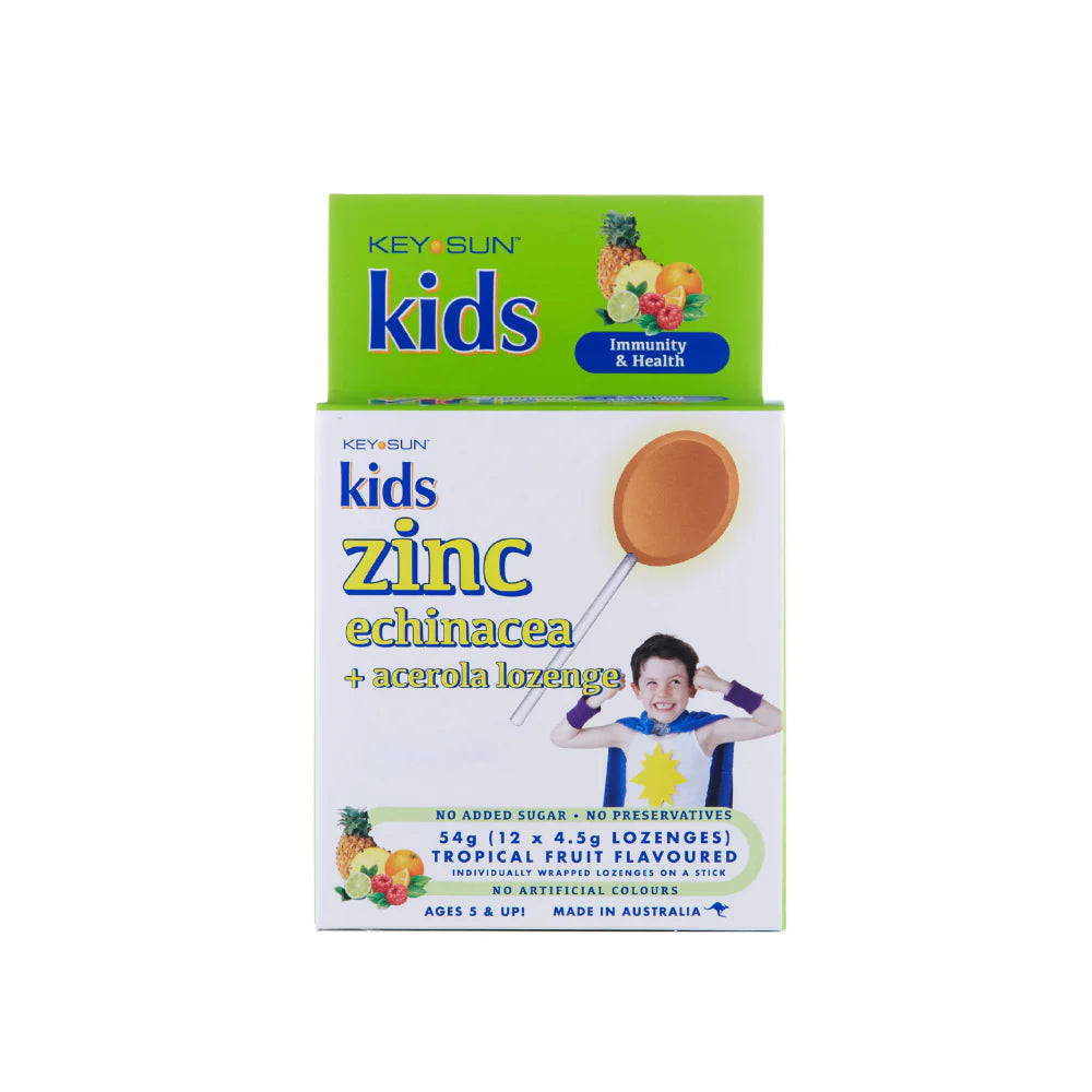 Kids Zinc, Echinacea, Acerola Lollipops 12 Pack
