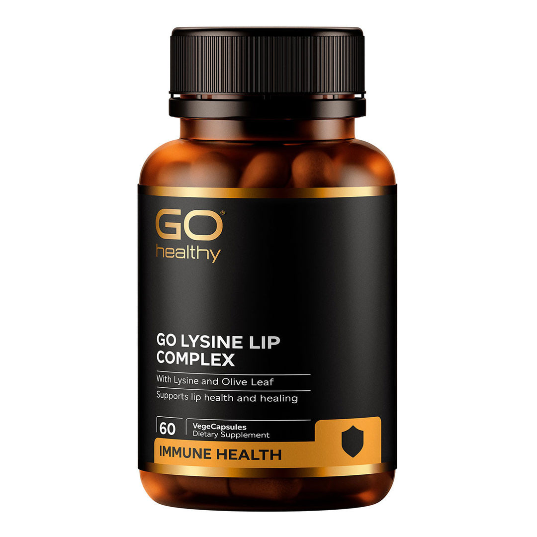 Go Lysine Lip Complex 60 Capsules