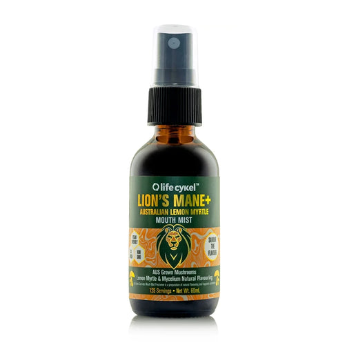 Lion's Mane Lemon Myrtle Mouth Mist 60ml