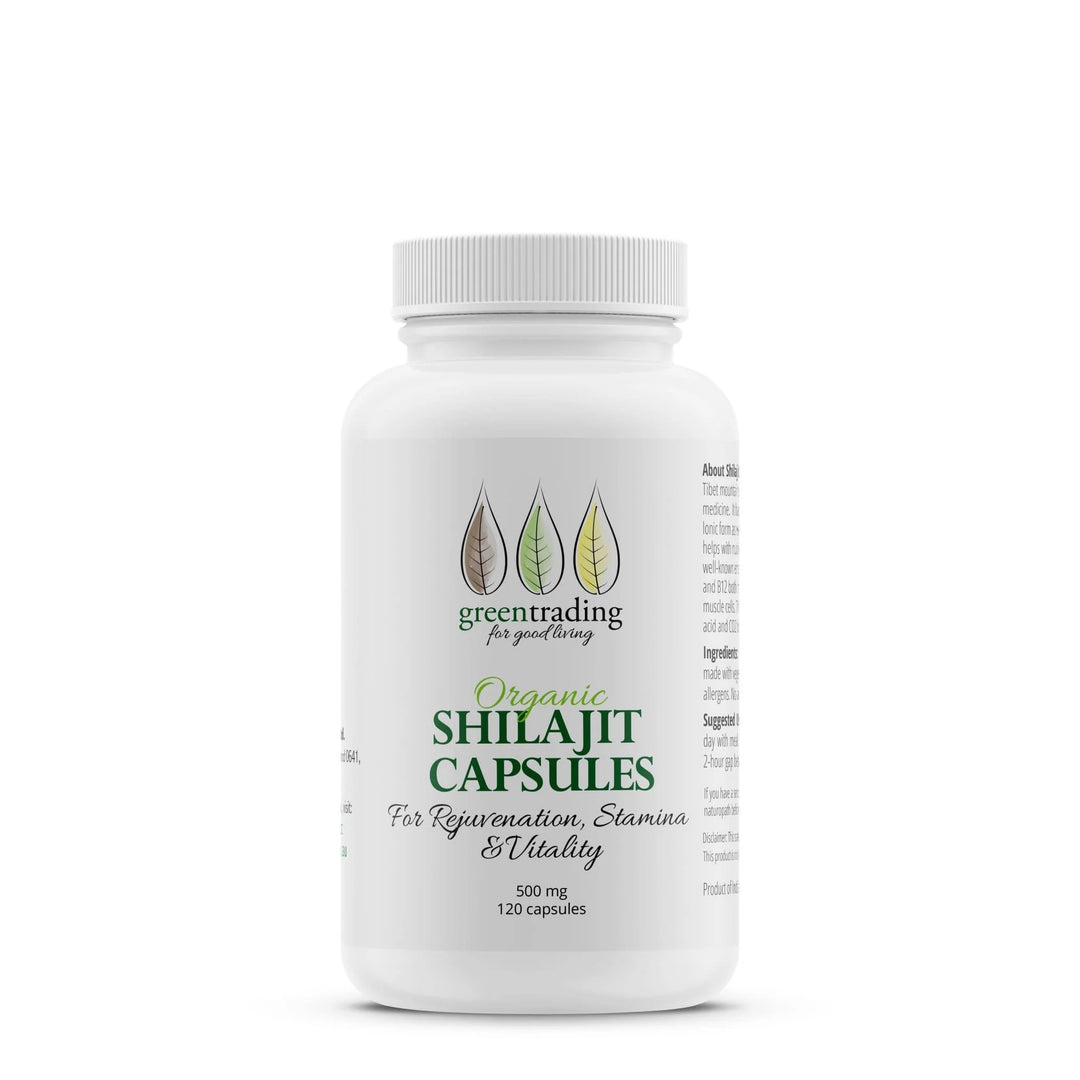 Organic Shilajit 500mg 120 Capsules