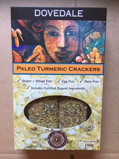 Crackers Paleo Turmeric