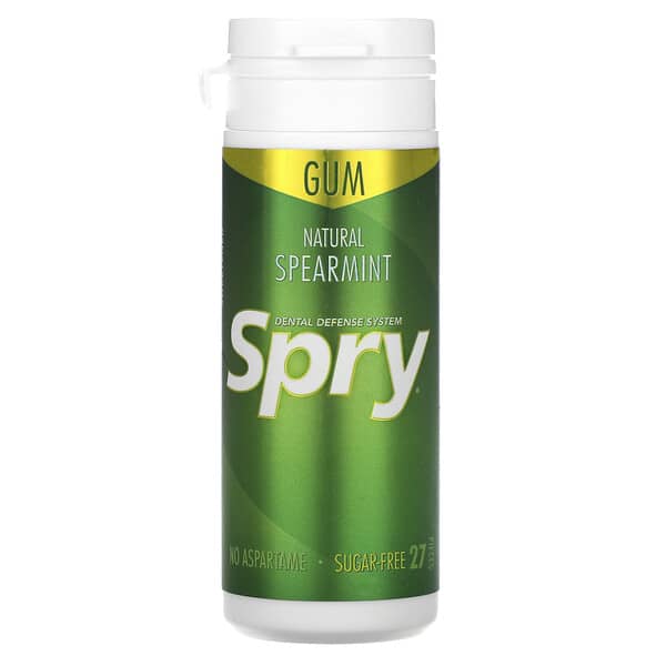Spry Gum Spearmint Tube