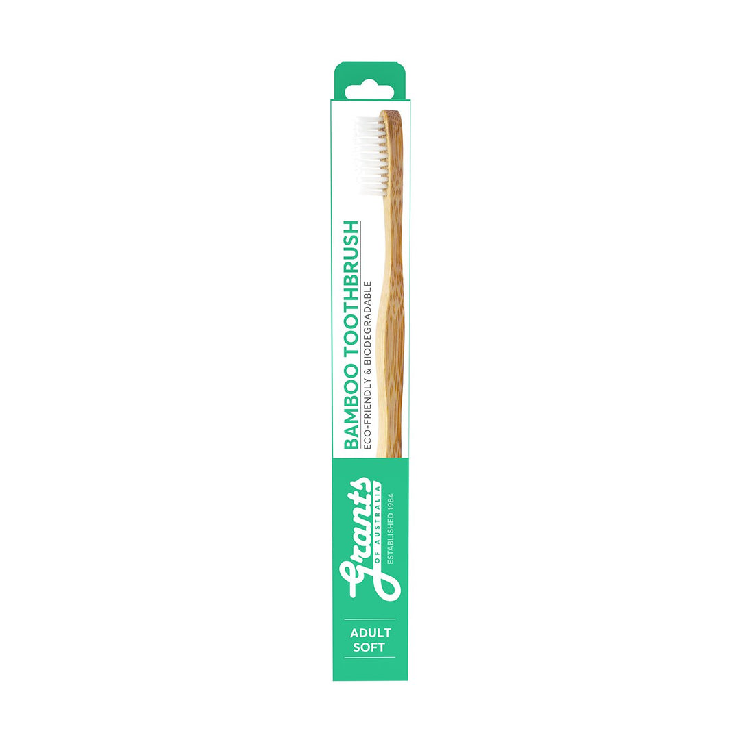 Toothbrush Adult Bamboo Soft