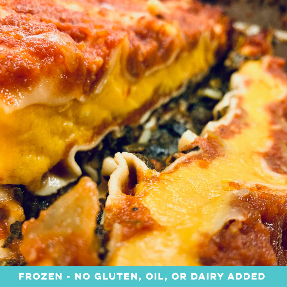 Pumpkin Spinach Lasagne