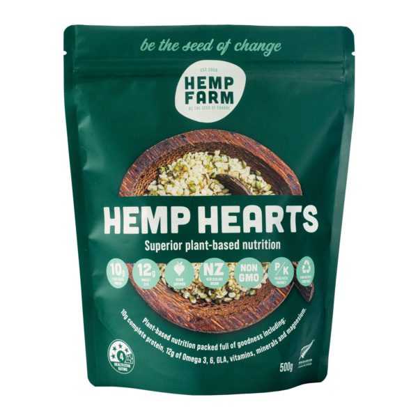 Kiwi Hemp Hearts 500G