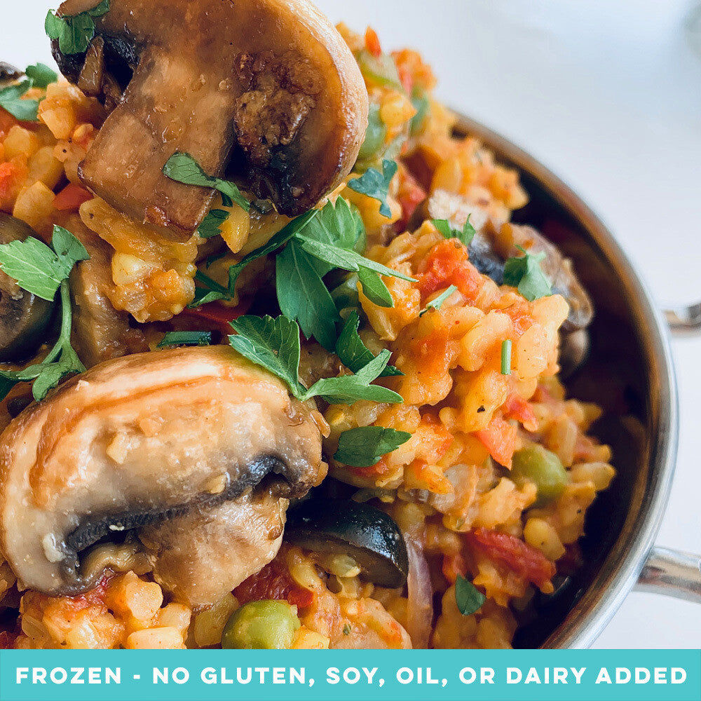 Paella - Mushrm, Olives & Tom