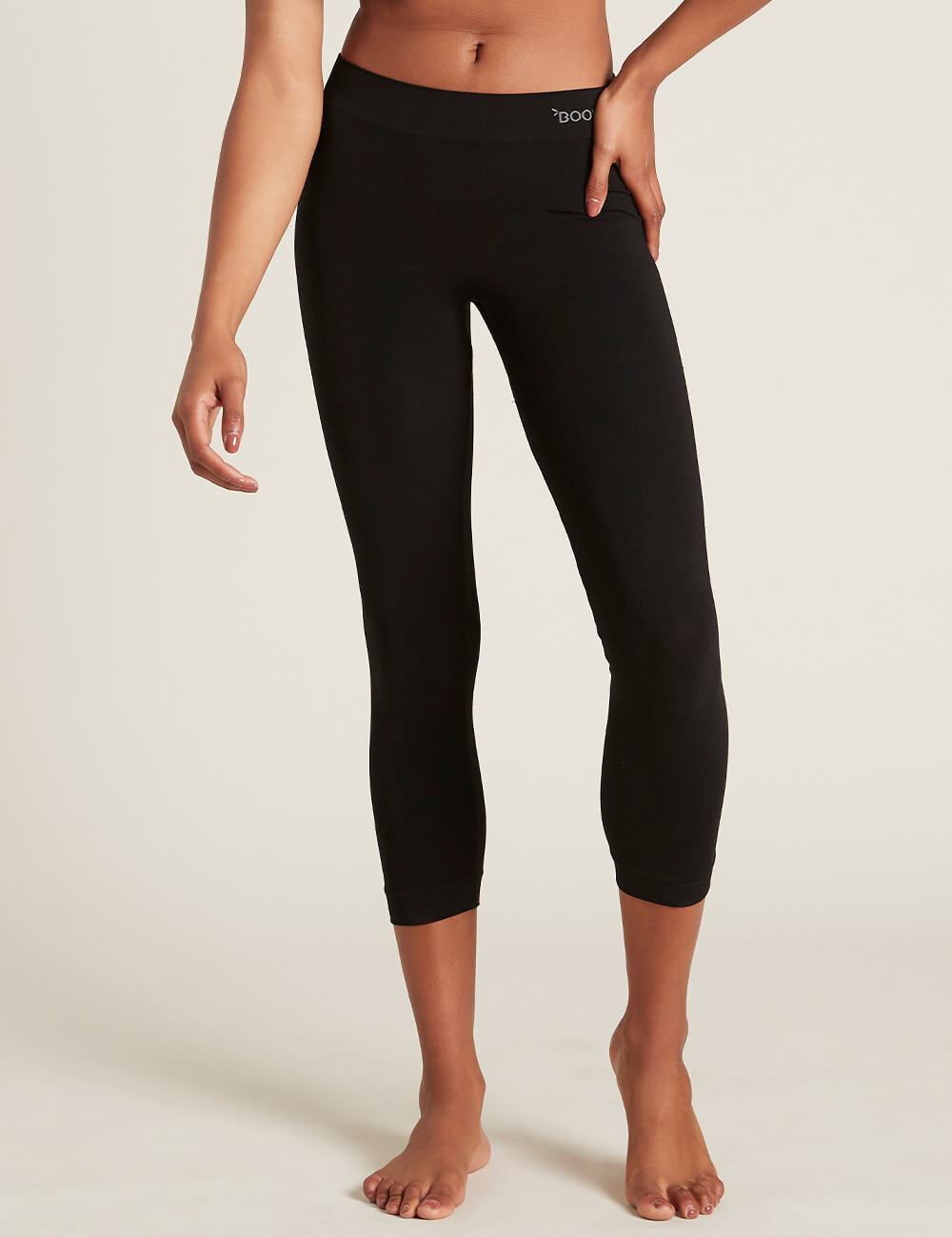 Legging 3/4 Womens Black Small