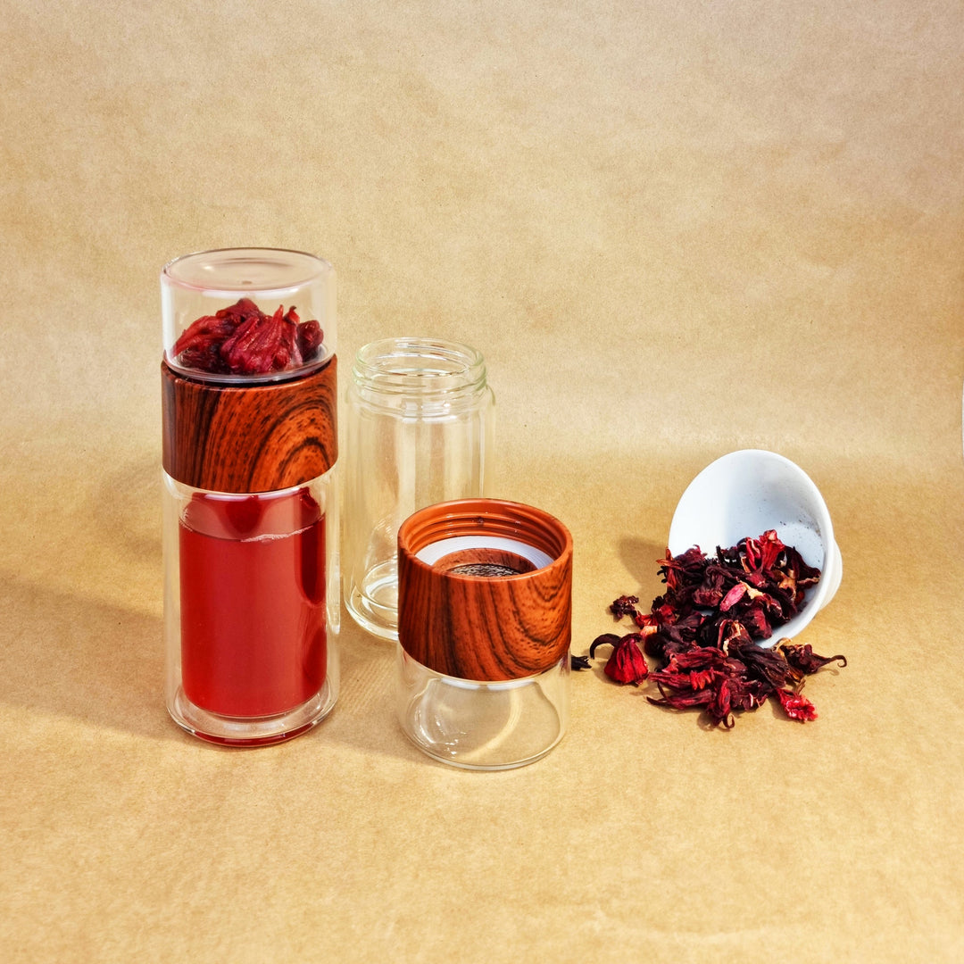 Infuser Flask Wood
