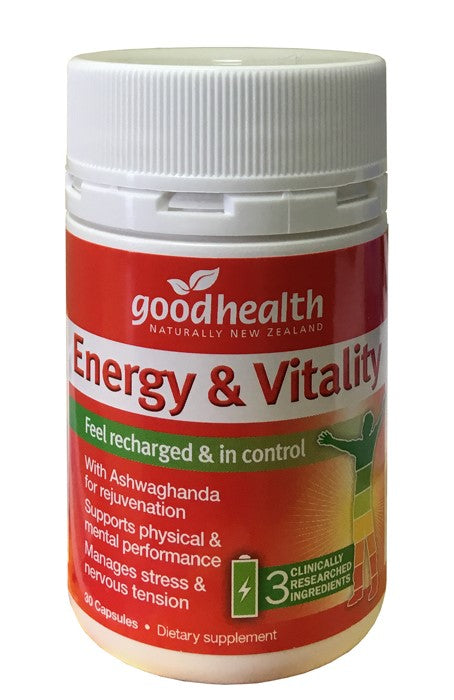 Energy And Vitality 30Caps