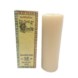 Meditation Candle Tall 70Hrs