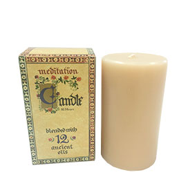 Meditation Candle Wide 80Hrs