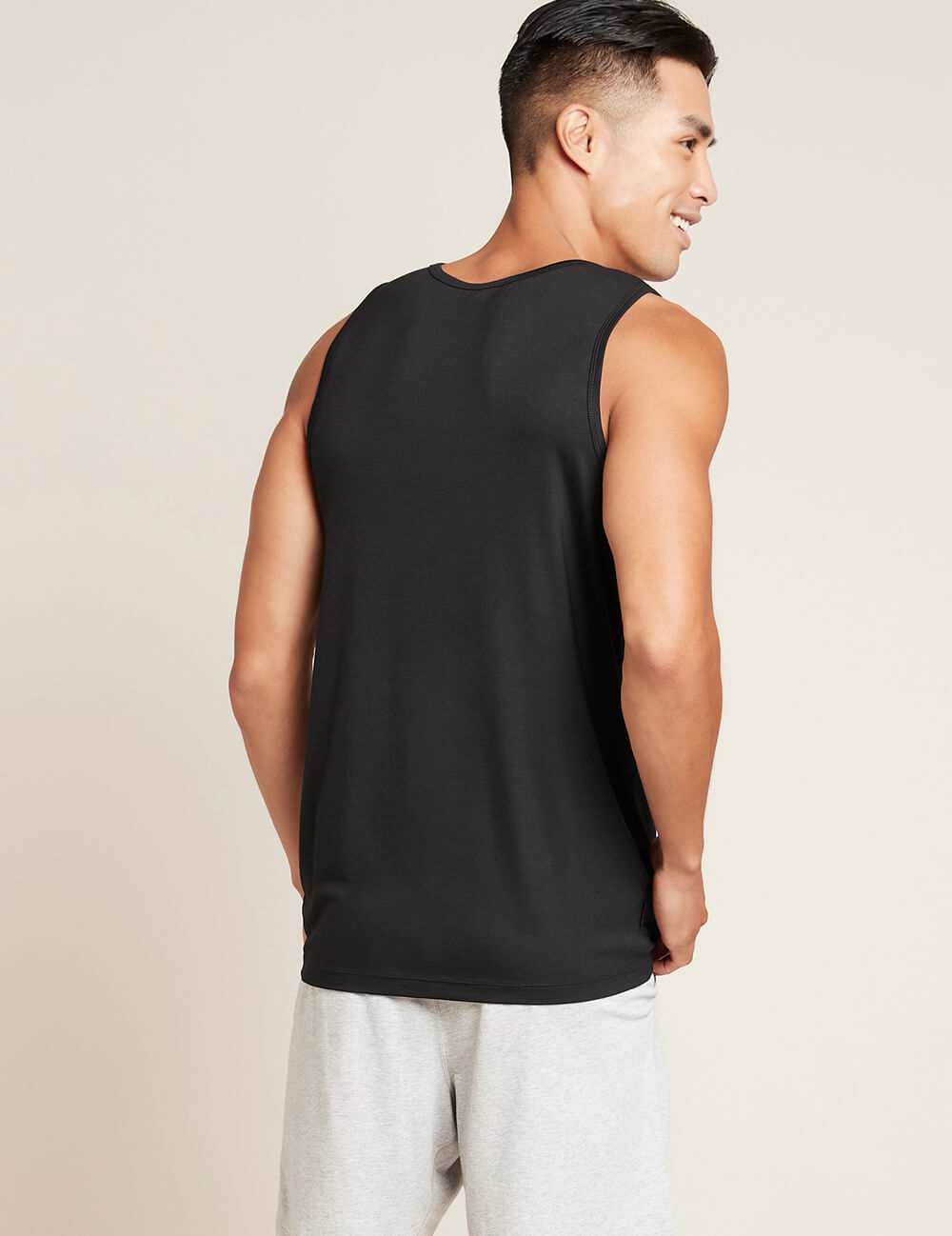 Mens Singlet Black Xl