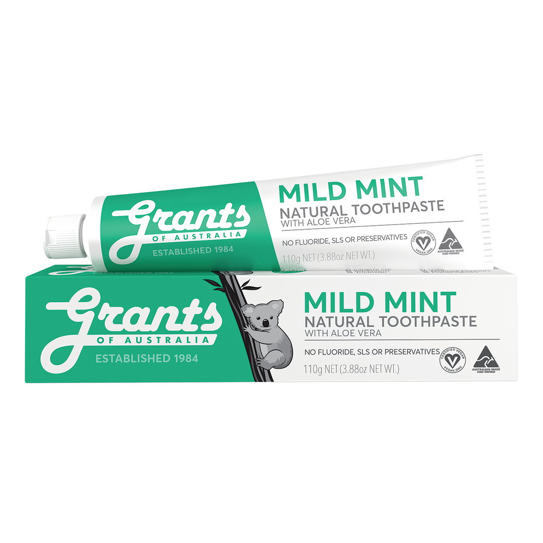 Toothpaste Mild-Mint & Aloe 110G