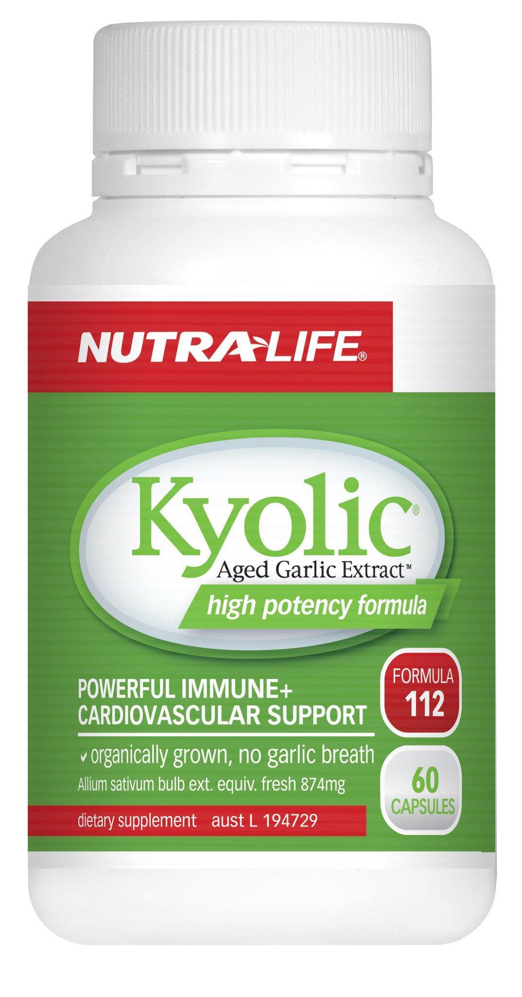 Garlic Kyolic 112 Hi Pot 60 Caps