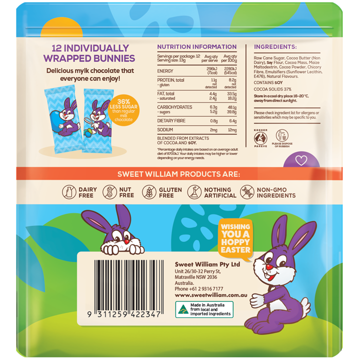 Easter Bunnies Multipack DF 12x155g