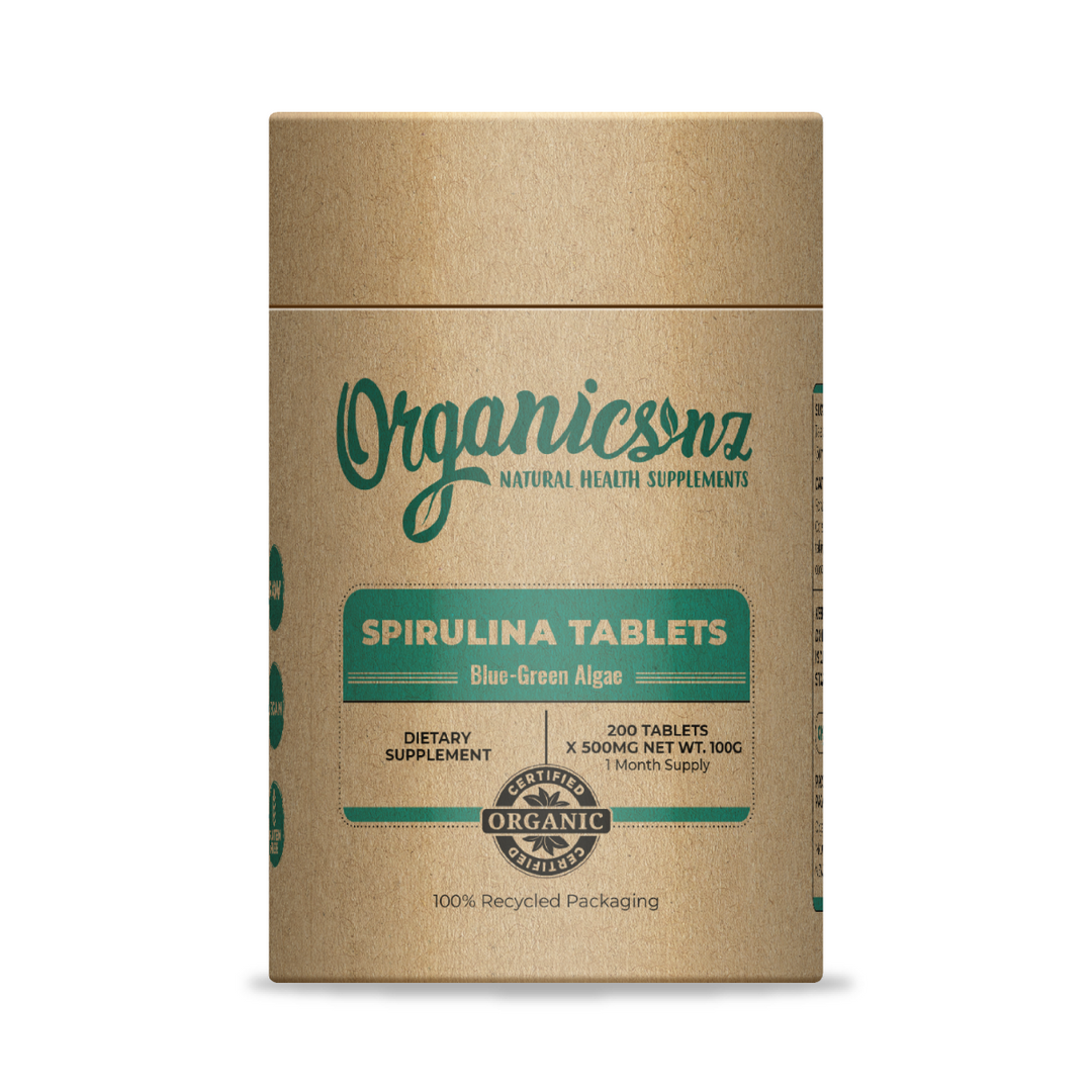 Organic Spirulina 200 Tablets