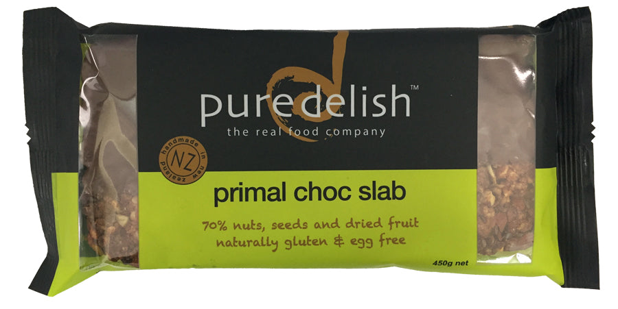 Primal Choc Nut Slab 450G
