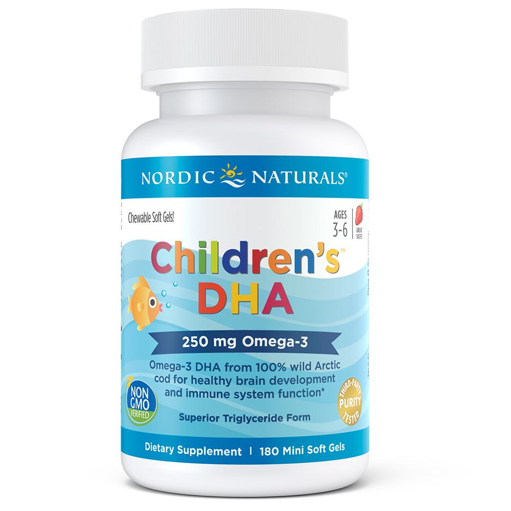 Dha Childrens Straw 180 Caps