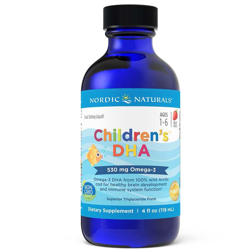 Dha Childrens Strawberry119Ml#