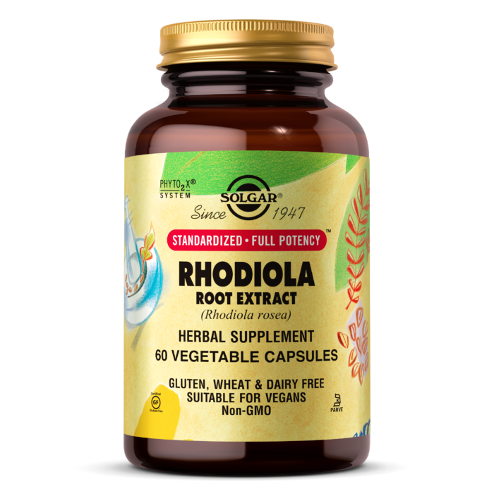 Rhodiola Root Extract 350mg, 60 Caps