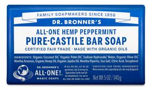 Peppermint Bar Soap 140g