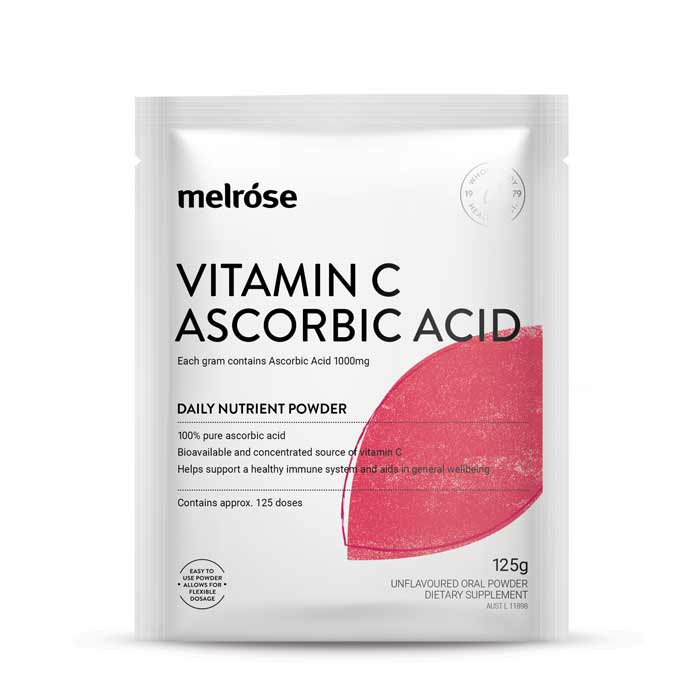 Melrose Vit C-Ascorbic Acid 125G