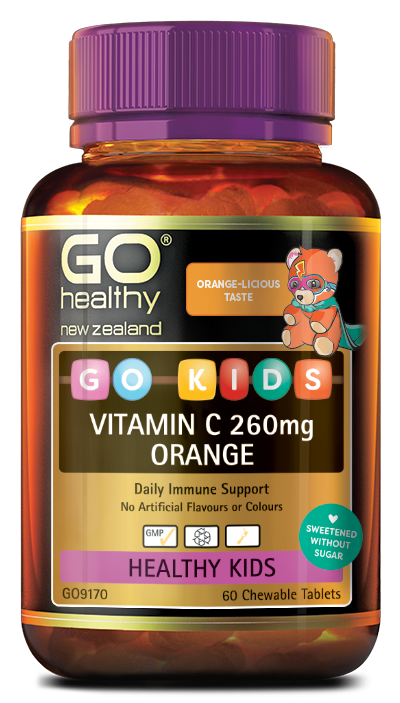 Vit C Kids Orange 260Mg 60