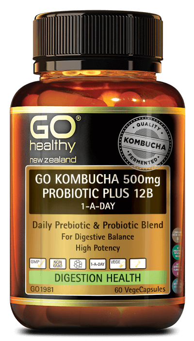 Kombucha 500G Probiotic 60Caps