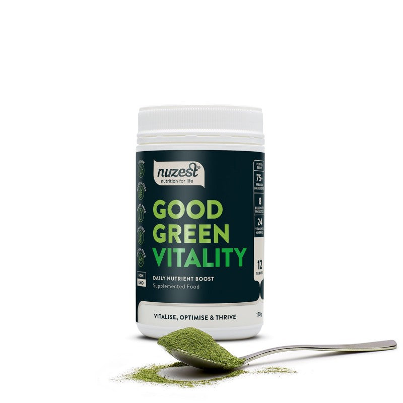 Good Green Vitality 120G Plum Organics Papamoa