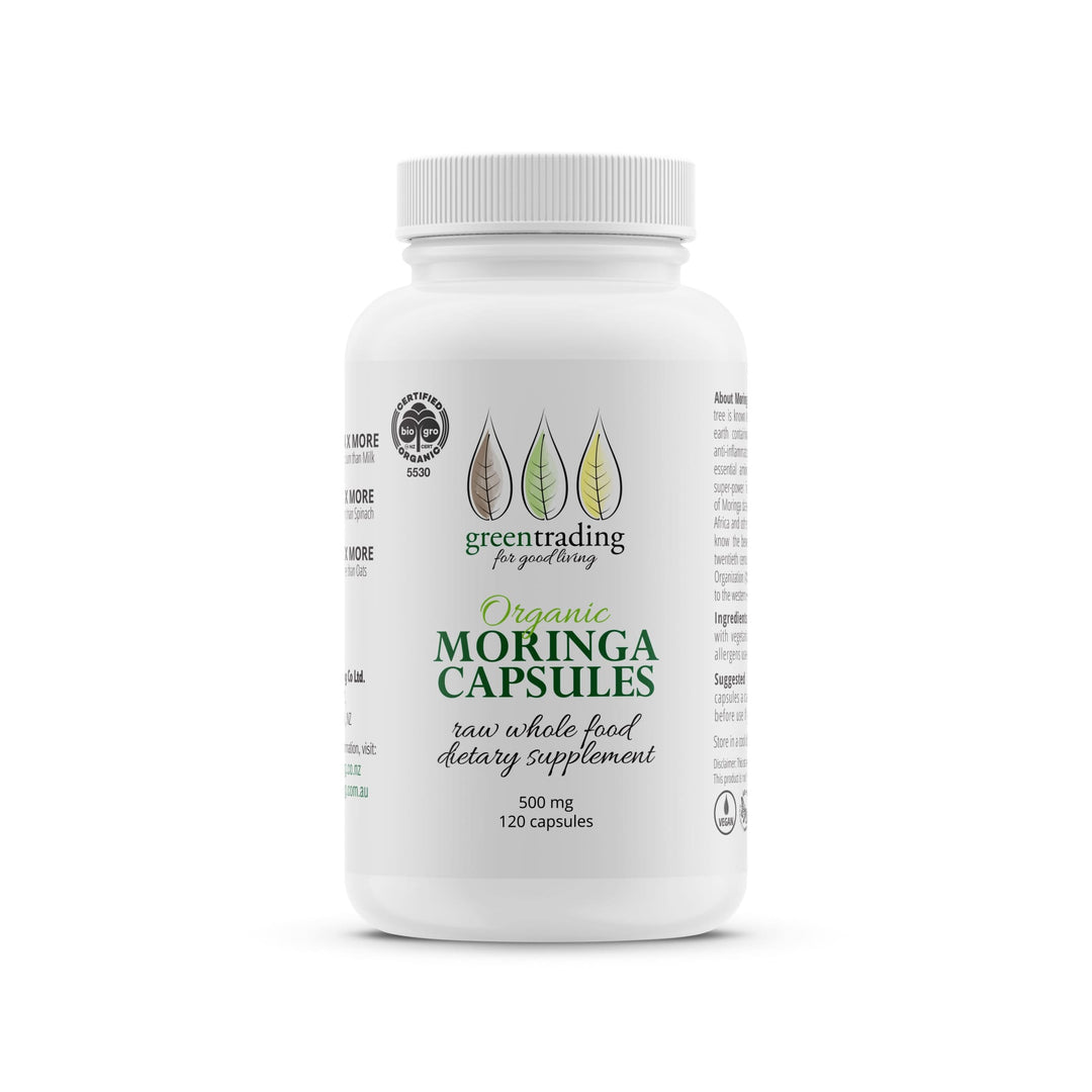 Org Moringa Capsules 500Mg