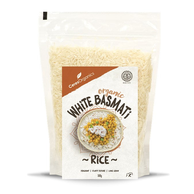 Rice Basmati White Orgnc 500G