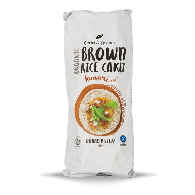 Brown Rice Cakes Tamari 110G