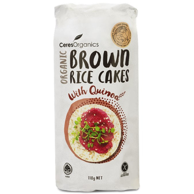 Brown Rice Cakes Quinoa 110G